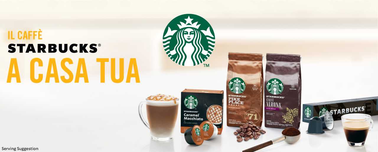 Nestlé porta sul mercato italiano la nuova gamma di caffè Starbucks®