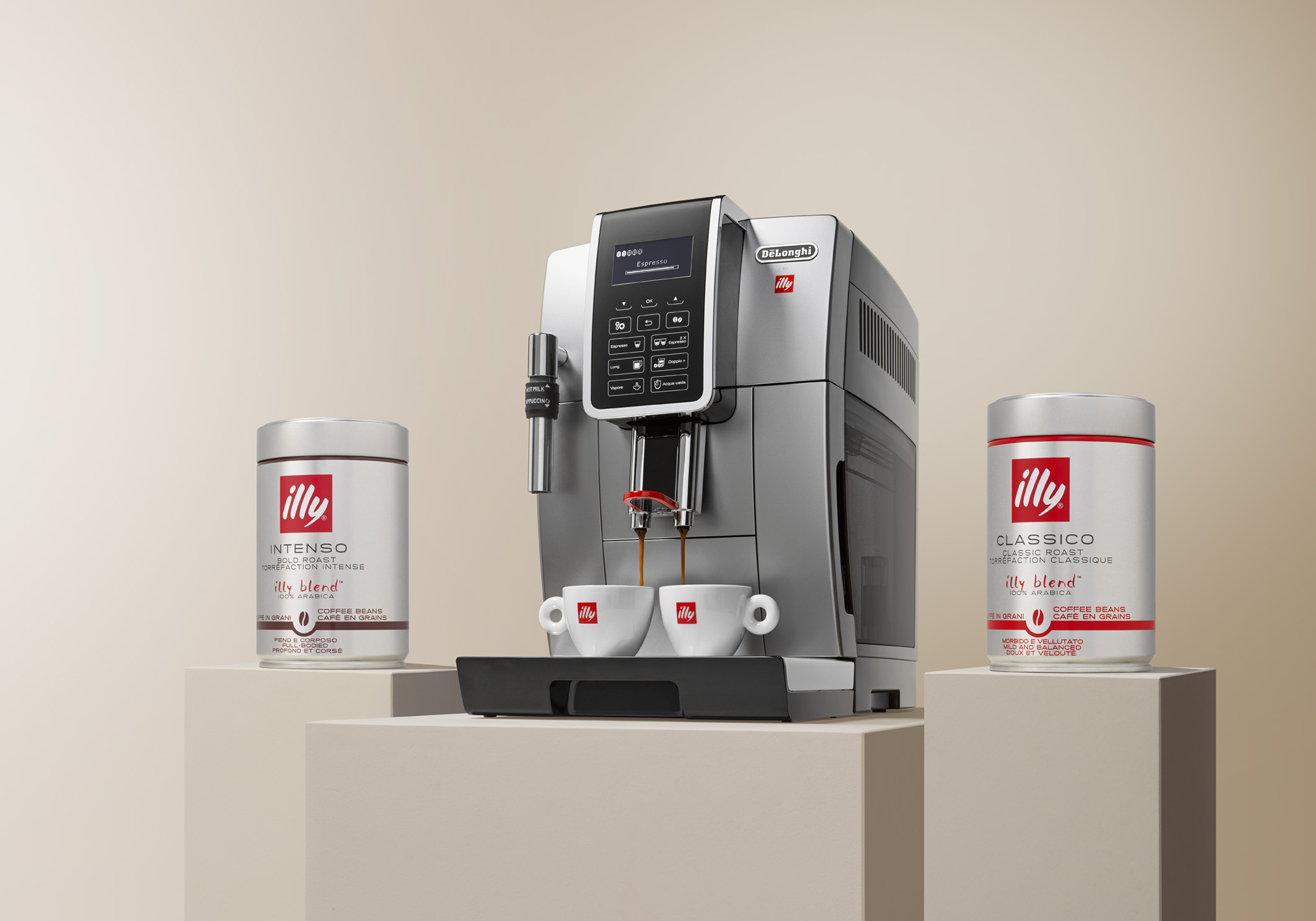 De'Longhi for illy l'eccellenza del caffè made in Italy a casa propria