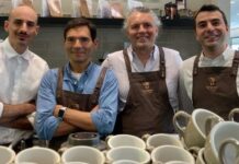 Il team Cortinovis Coffee (foto concessa)