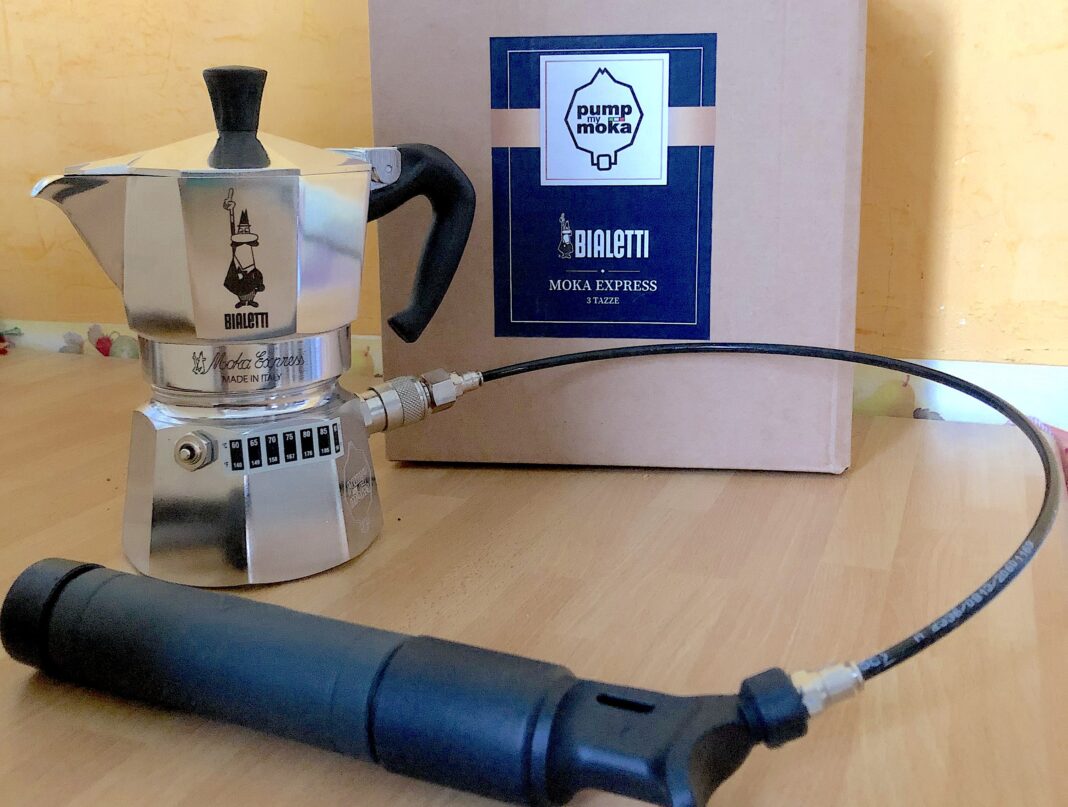 Il kit di degustazione con Pump My Moka (foto concessa)