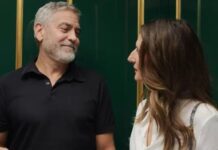 George Clooney e Camille Cottin nel nuovo spot Nespresso (foto dal video youtube)