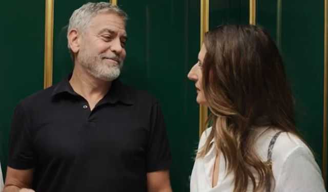 George Clooney e Camille Cottin nel nuovo spot Nespresso (foto dal video youtube)