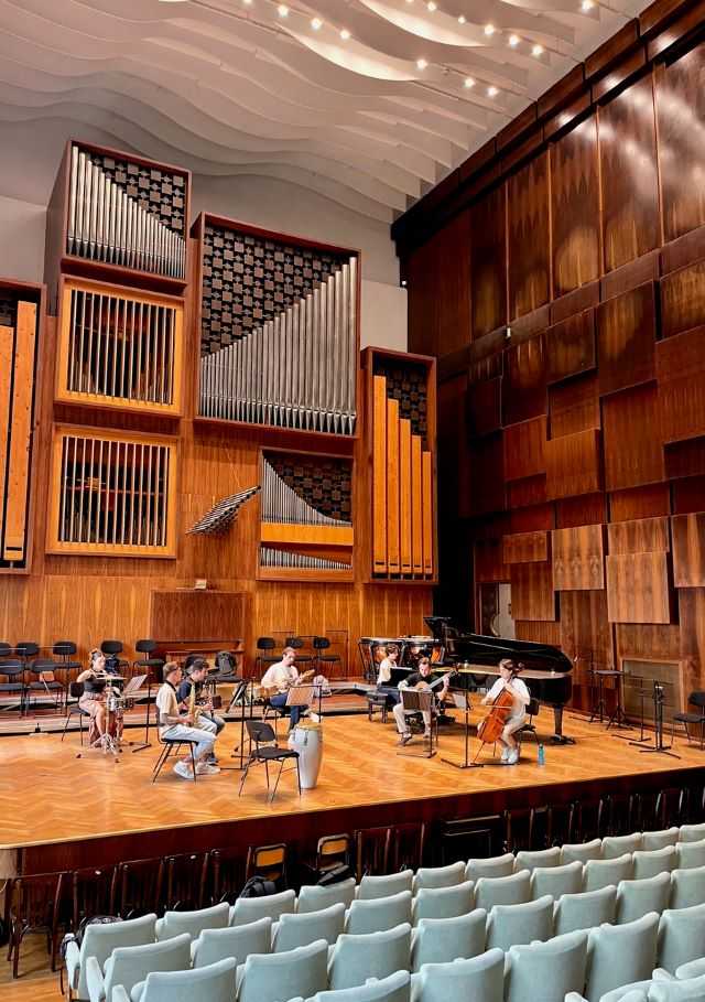 La Sala Scarlatti del Conservatorio di Musica San Pietro a Majella, a Napoli (foto concessa) kimbo